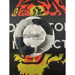 World Footbag SandMaster Footbag Hacky Sack Andy Linder White Gray Black NEW